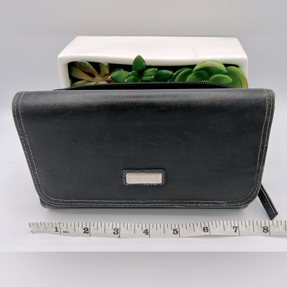 🌺Ocean Sam Vintage Pleather Continental Clutch Wallet🌸🌺 - Picture 2 of 16